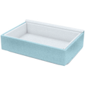 Dragon Shield: Dragon Tray - Dice Tray - White & Aqua (PREORDER)