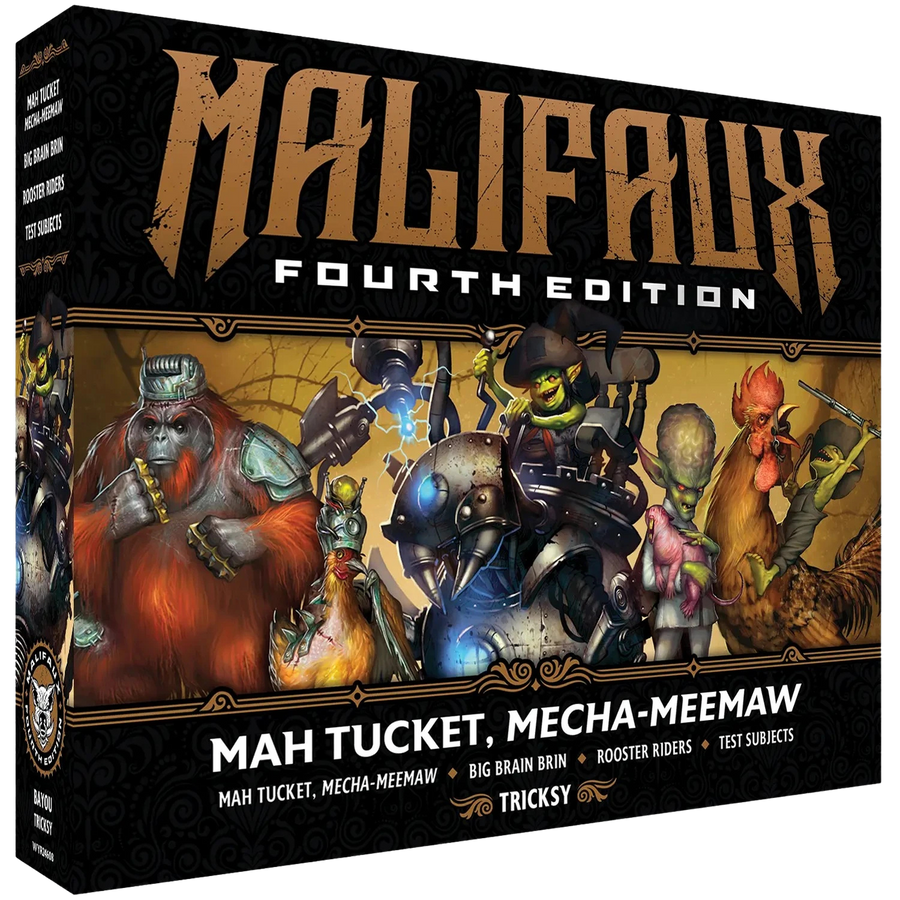 Malifaux 4E: Mah Tucket, Mecha Meemaw (PREORDER)
