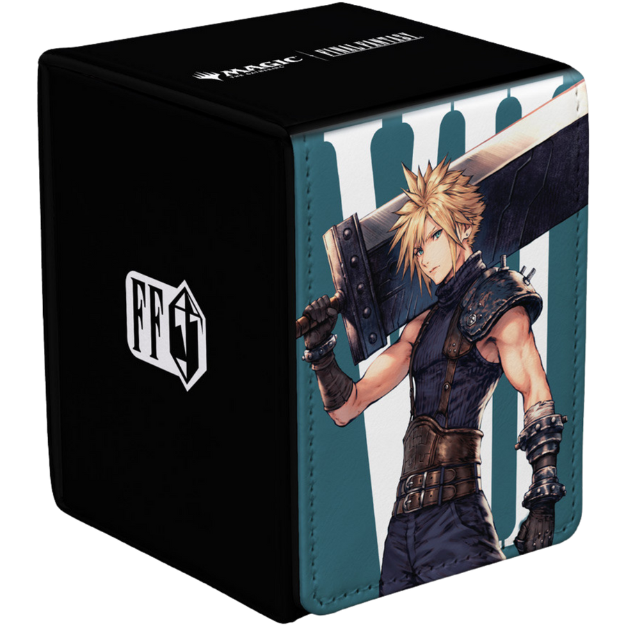 Ultra Pro Deck Box: MTG Final Fantasy - Cloud, Ex-SOLDIER (Alcove Flip) (PREORDER)