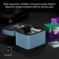 BCW Supplies: Prism Deck Case - Matrix - Gray Blue