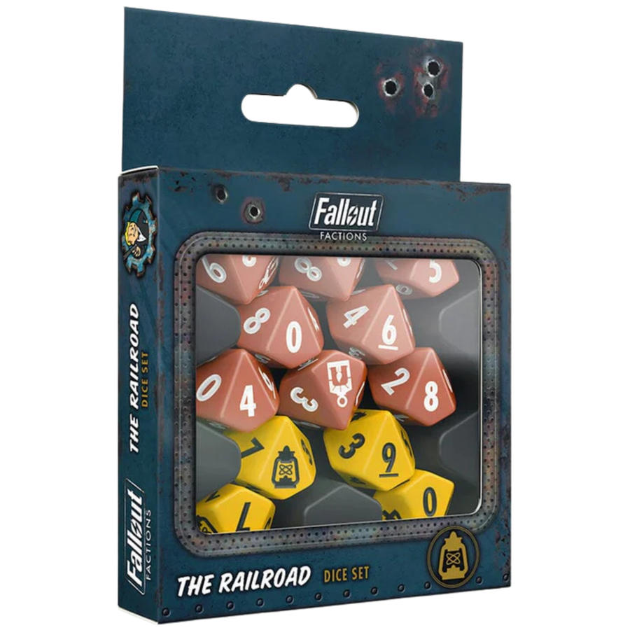 Fallout Factions: The Railroad - Dice Set (PREORDER)