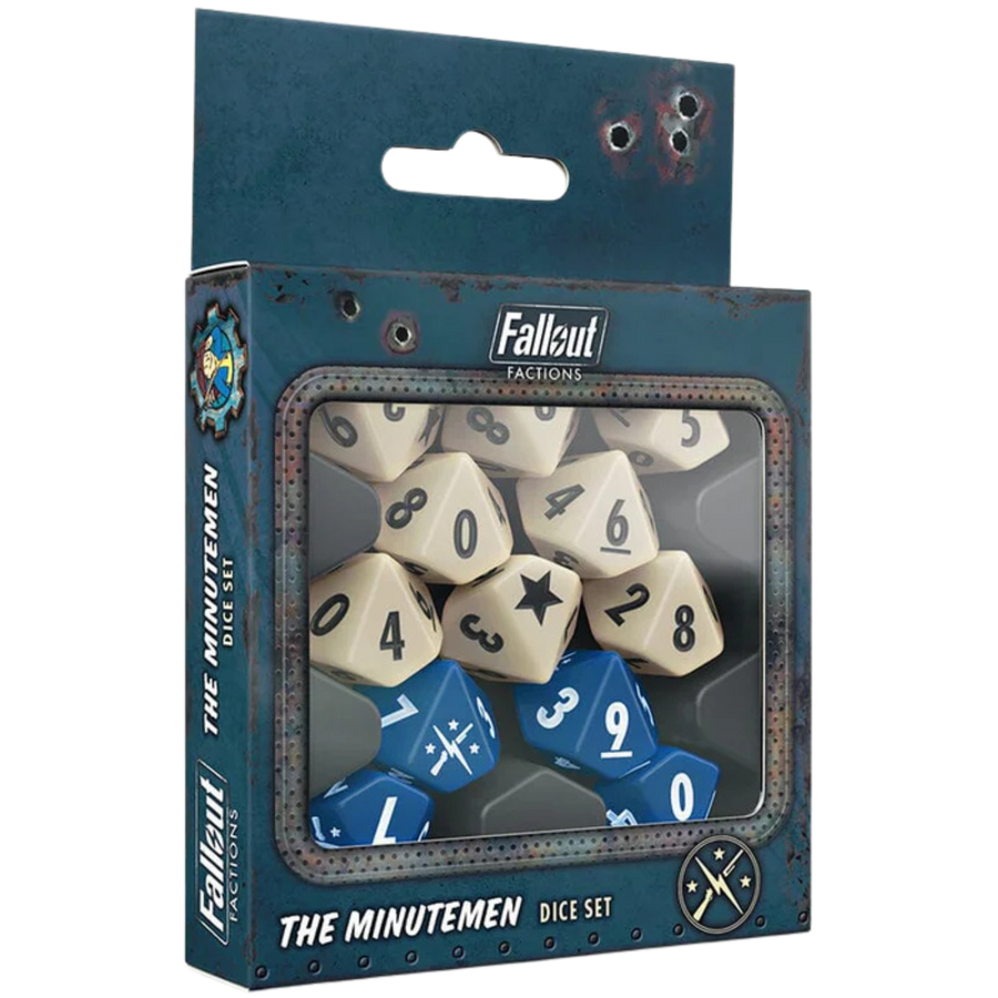 Fallout Factions: The Minutemen - Dice Set (PREORDER)