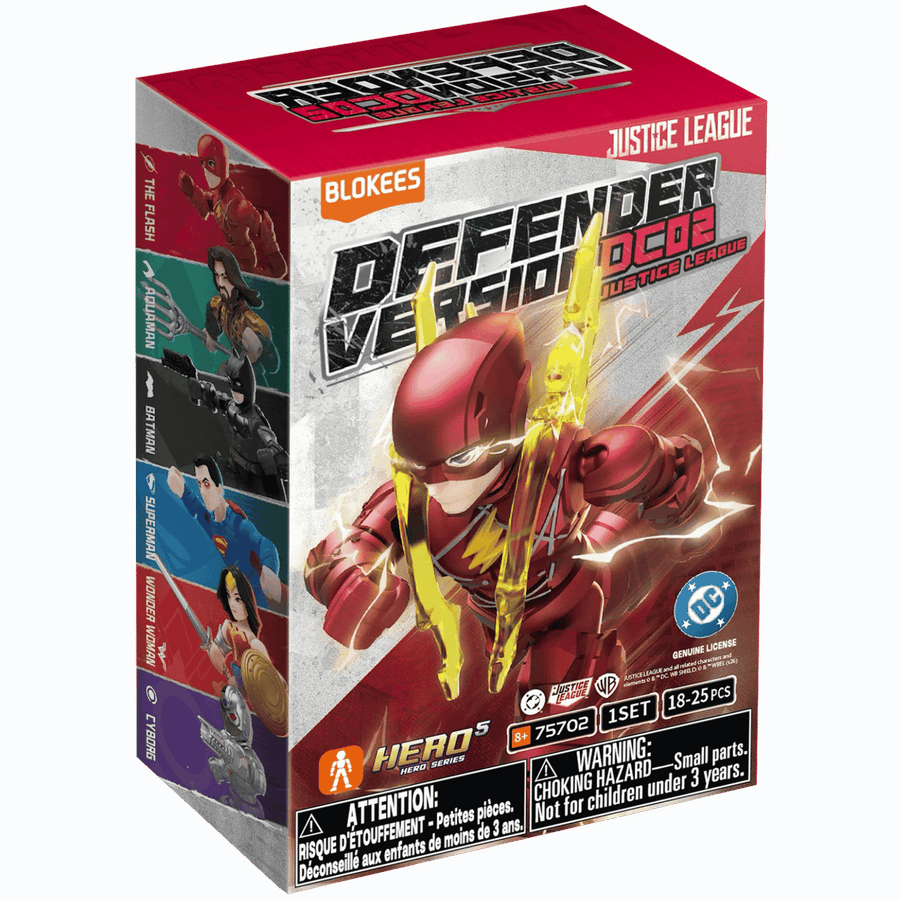 Blokees: DC Justice League - Defender Version 02 - Blind Box (PREORDER)