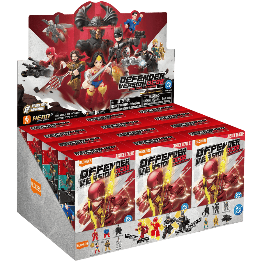 Blokees: DC Justice League - Defender Version 02 - Display Box (PREORDER)