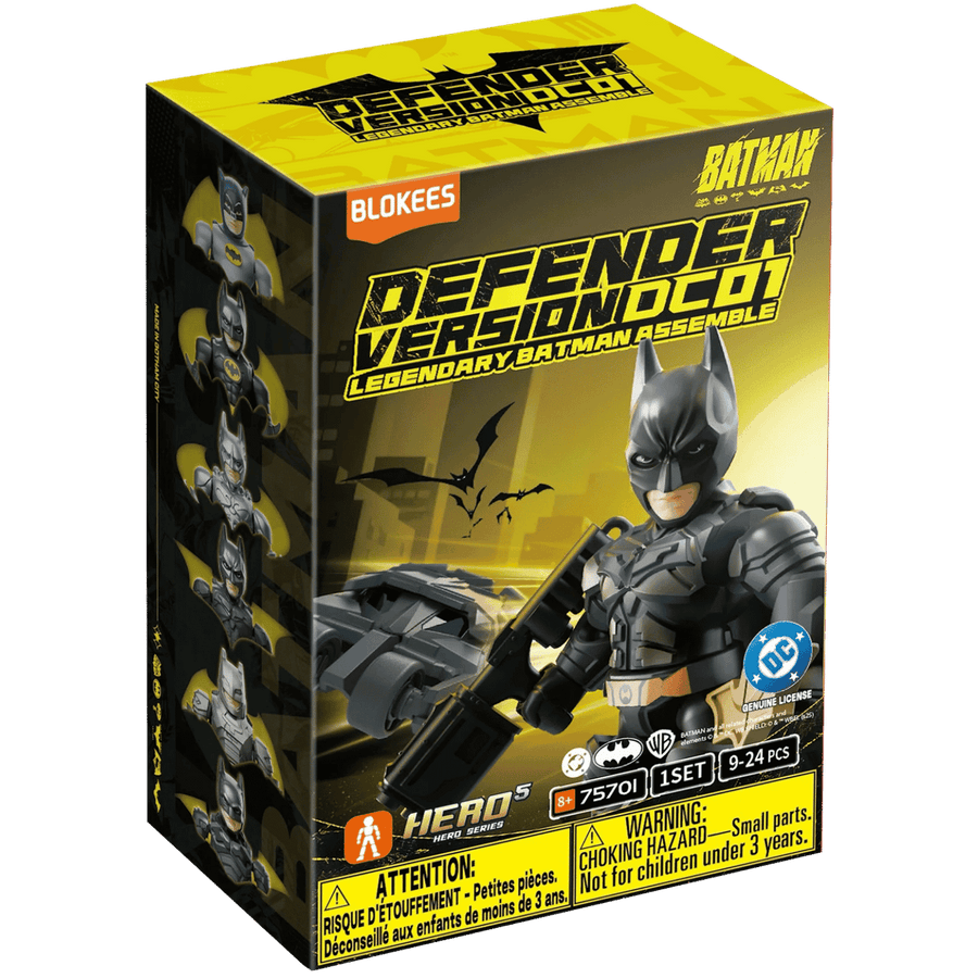 Blokees: DC Legendary Batman Assemble - Defender Version 01 - Blind Box (PREORDER)