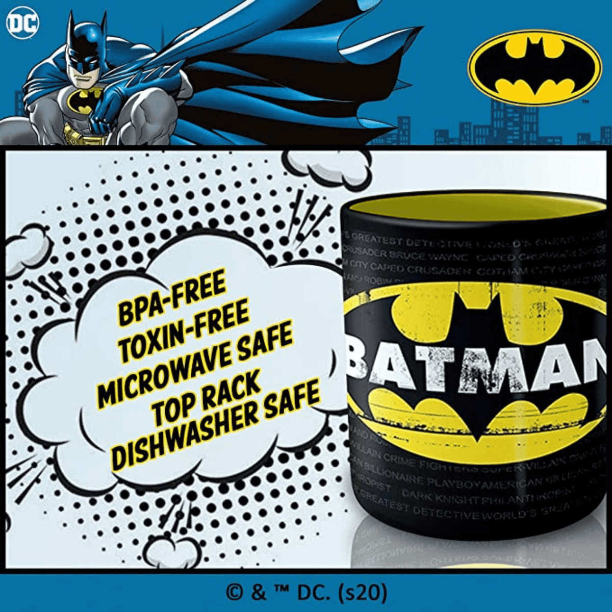 DC Comics: Batman - Ceramic Mug (20oz)