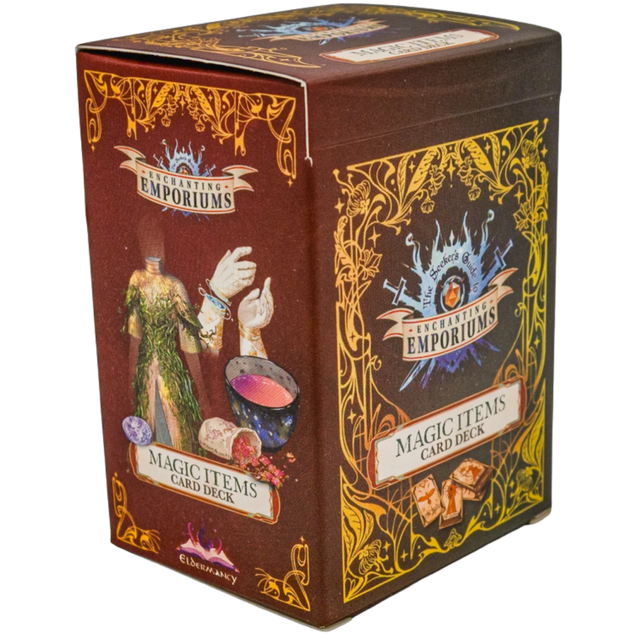 The Seeker’s Guide to Enchanting Emporiums: Magic Items - Card Deck (PREORDER)