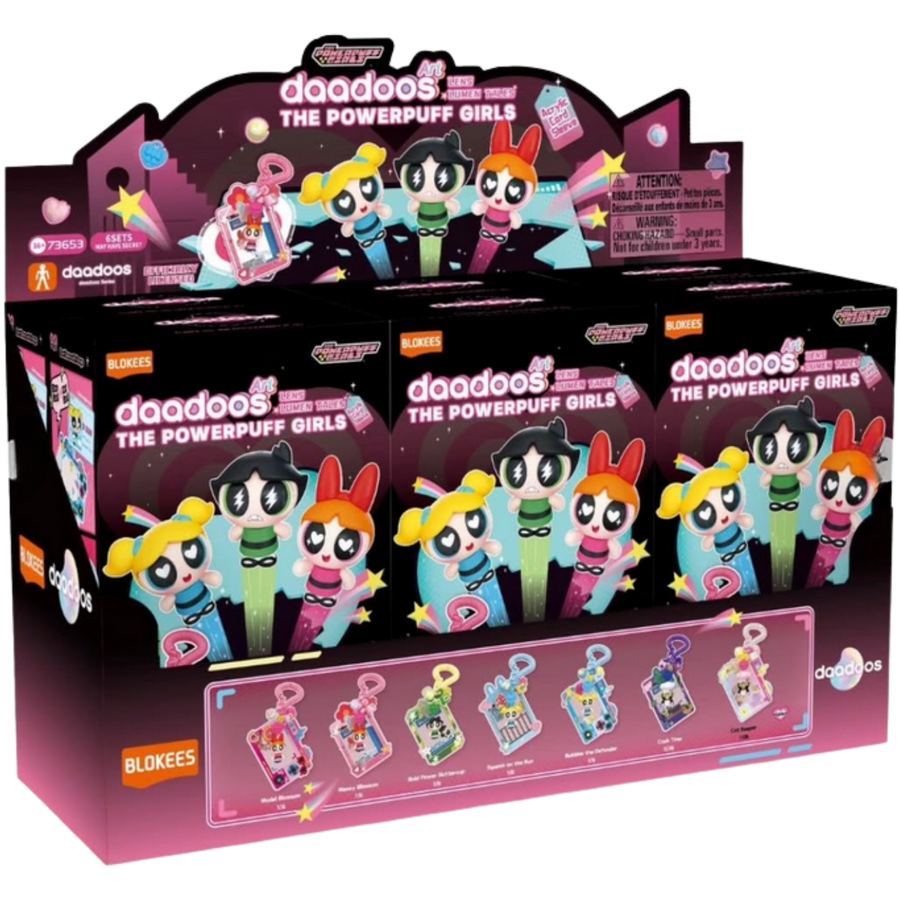 Blokees: The Powerpuff Girls daadoos Art Series 01 - Lens Lumen Tales - Display Box (PREORDER)