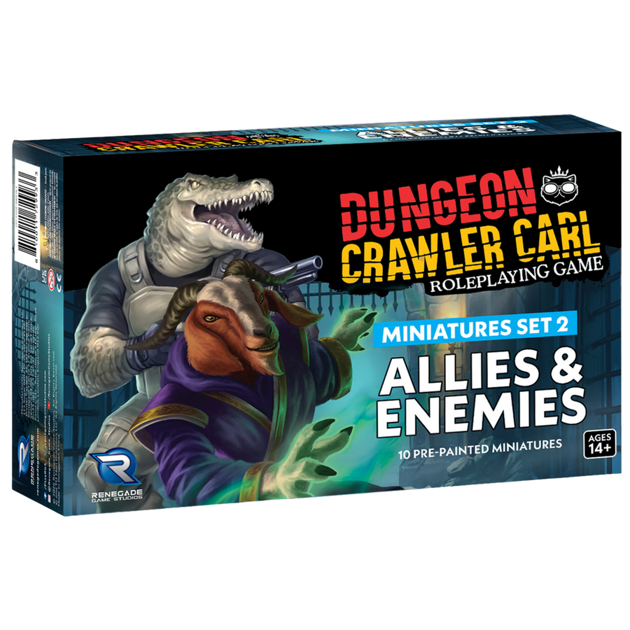 Dungeon Crawler Carl RPG: Allies & Enemies - Miniatures Set 2 (PREORDER)