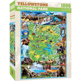 MasterPieces Puzzles: Yellowstone National Park (1000pcs)