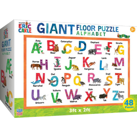 MasterPieces Puzzles: World of Eric Carle - Alphabet - Giant Floor Puzzle (48pcs)