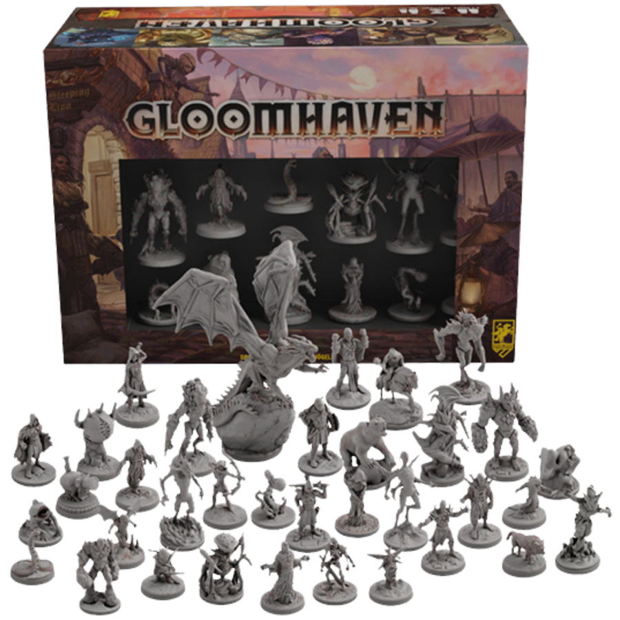 Gloomhaven: Gloomhaven Base Set Miniatures (PREORDER)