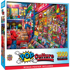 MasterPieces Puzzles: Pop Culture - Retro Comic Bliss (1000pcs)