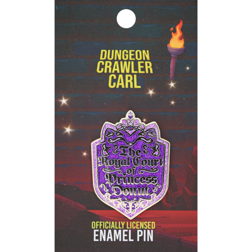 Dungeon Crawler Carl: The Royal Court of Princess Donut Enamel Pin