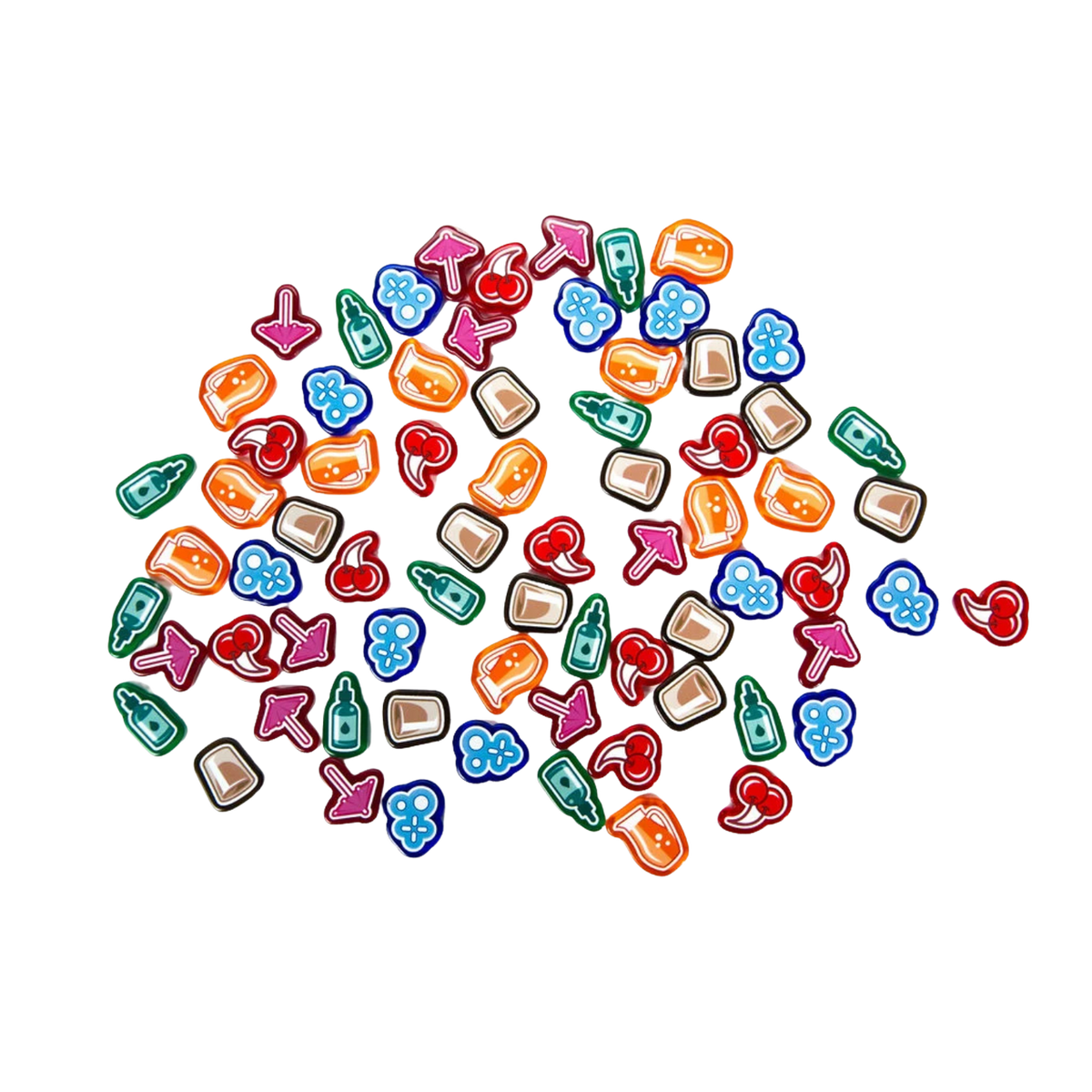 Distilled: Cocktails - Acrylic Mixer Tokens