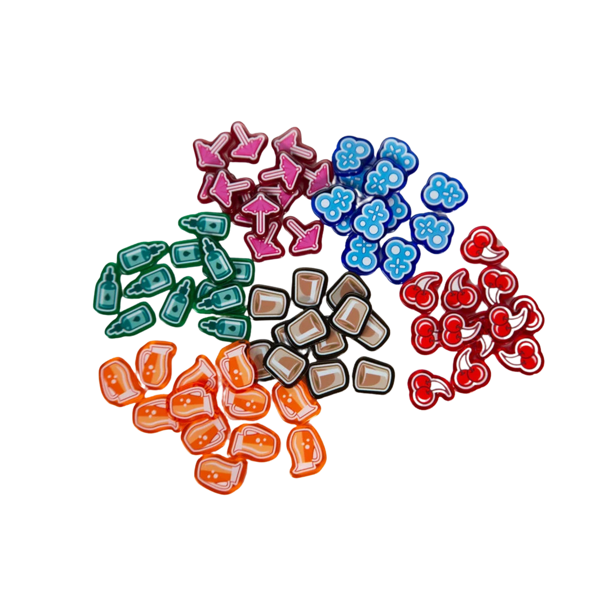 Distilled: Cocktails - Acrylic Mixer Tokens
