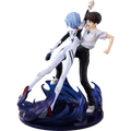 Rebuild of Evangelion: Shinji Ikari & Rei Ayanami (Evangelion 2.22) - Ichibansho Revible Moment Figure (PREORDER)
