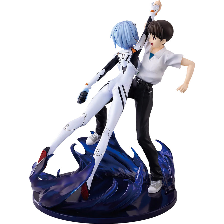 Rebuild of Evangelion: Shinji Ikari & Rei Ayanami (Evangelion 2.22) - Ichibansho Revible Moment Figure (PREORDER)