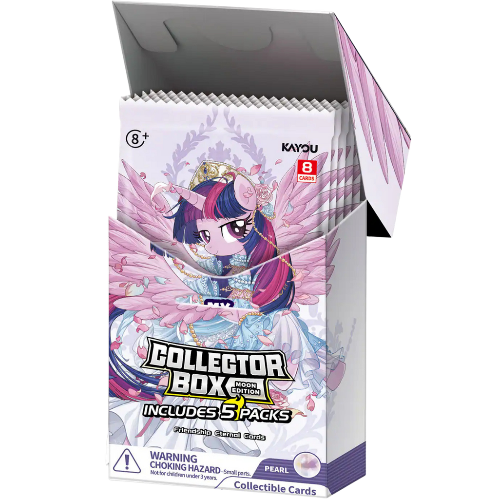 My Little Pony Collectible Cards: Friendship Eternal Cards - Moon Edition 003 - Collector Box (5 Packs)