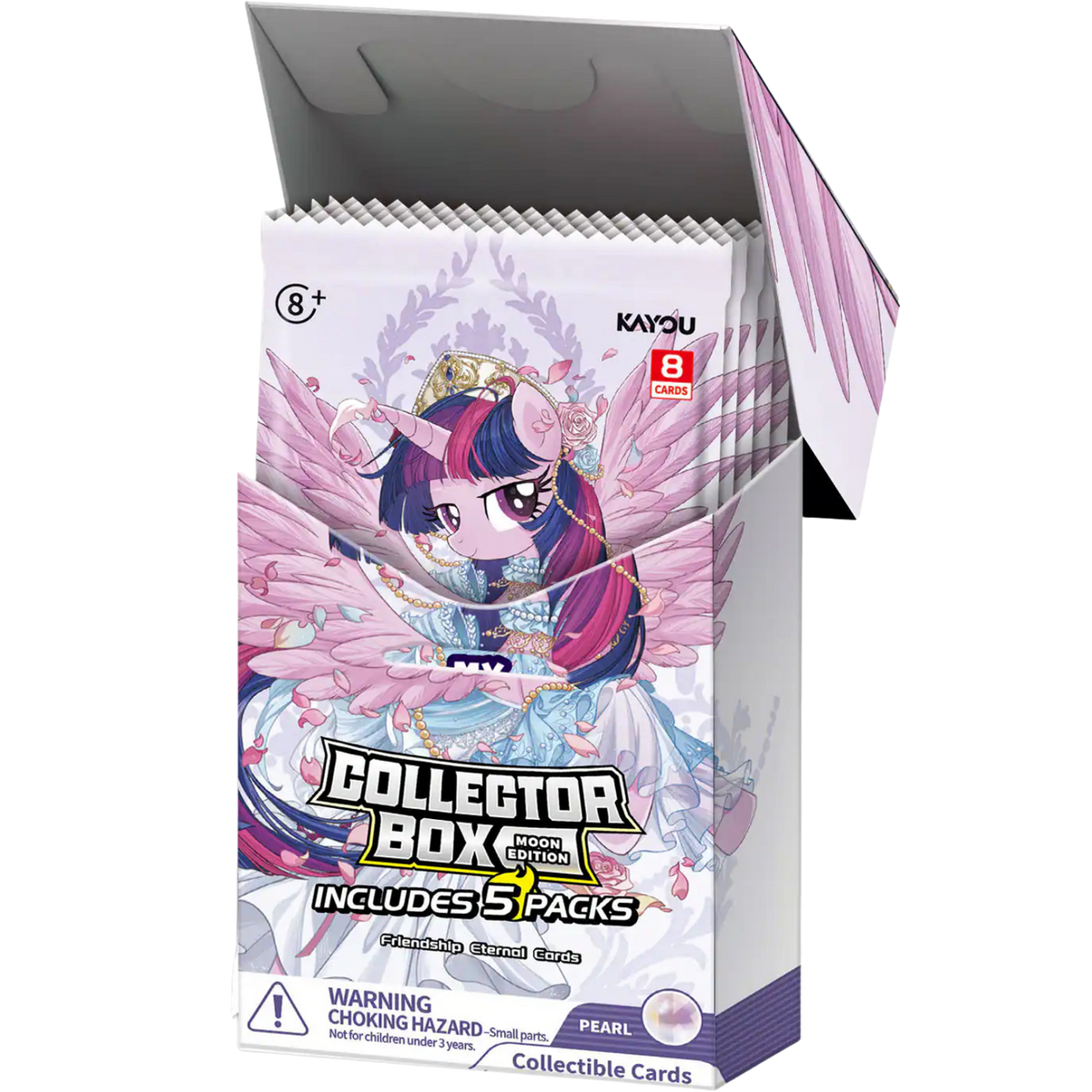 My Little Pony Collectible Cards: Friendship Eternal Cards - Moon Edition 003 - Collector Box (5 Packs)