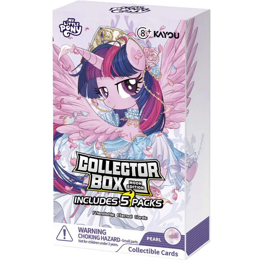 My Little Pony Collectible Cards: Friendship Eternal Cards - Moon Edition 003 - Collector Box (5 Packs)