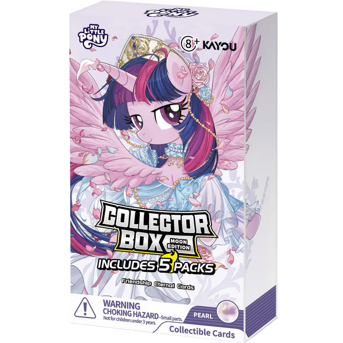 My Little Pony Collectible Cards: Friendship Eternal Cards - Moon Edition 003 - Collector Box (5 Packs)