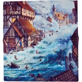 Sorcery: Contested Realm - Arthurian Legends - The Great Drowning of Men (Water) 2-Player Playmat