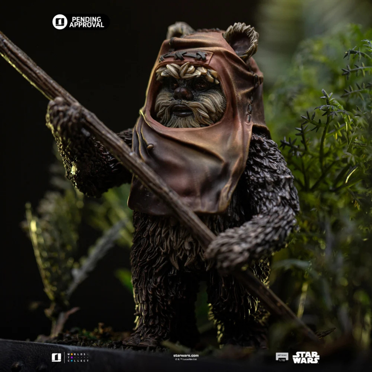 Star Wars: Return of the Jedi - Leia and Wicket LUCSWR126625-10 - Art Scale 1/10 Statue