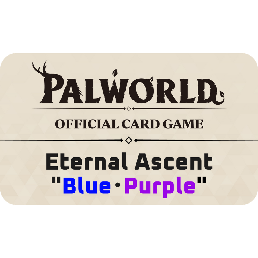 Palworld Official Card Game: Eternal Ascent - Blue/Purple - Trial Deck (PREORDER)
