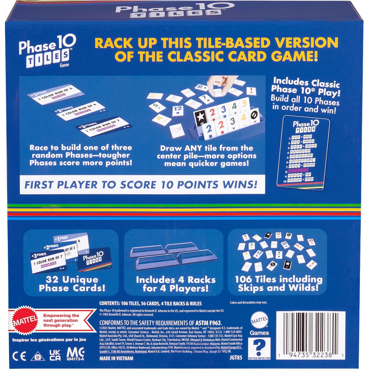 Phase 10 Tiles