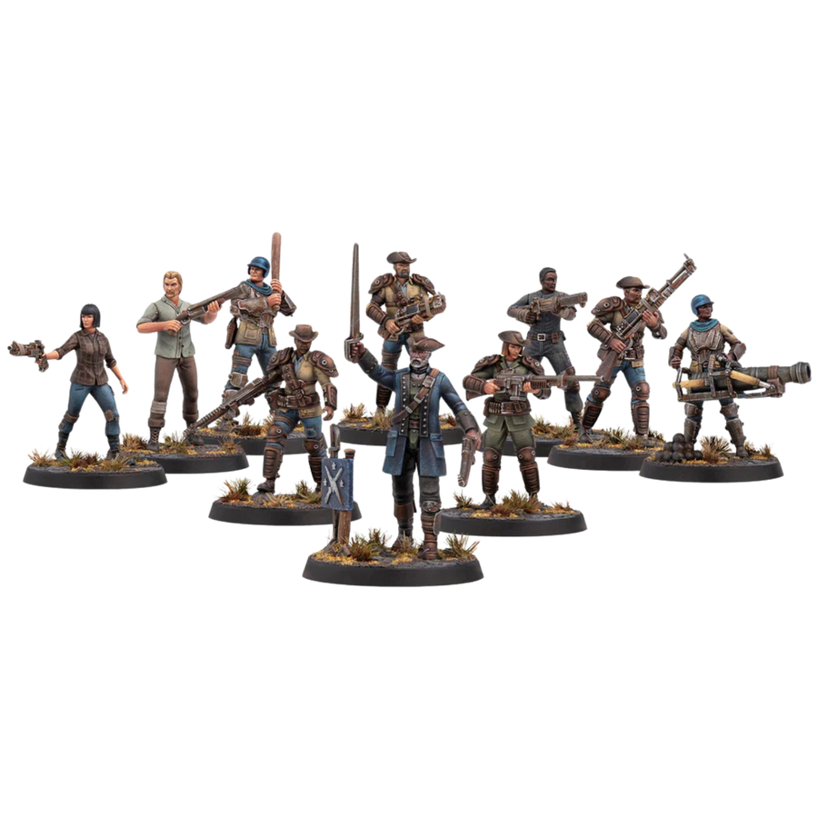 Fallout Miniatures: Minutemen - Core Box (PREORDER)