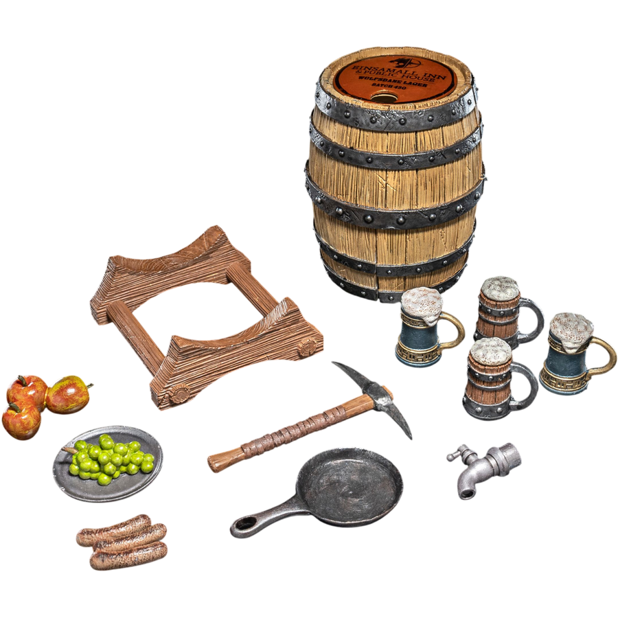Mythic Legions: Einsamall Inn & Public House Accessory Set (PREORDER)