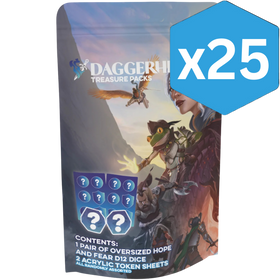 Sirius Dice: Daggerheart: Domains of Daggerheart - Treasure Packs - Display (25) (PREORDER)