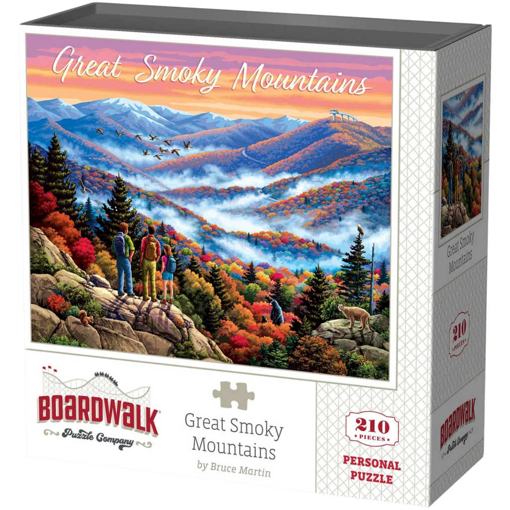 Boardwalk Puzzle Company: Great Smoky Mountains - Personal Puzzle (210pcs)