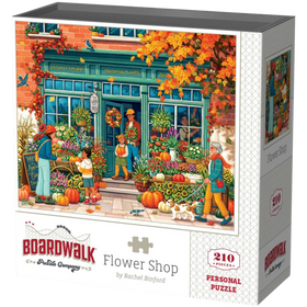 Boardwalk Puzzle Company: Flower Shop - Personal Puzzle (210pcs)
