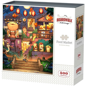 Boardwalk Puzzle Company: Food Market (500pcs)