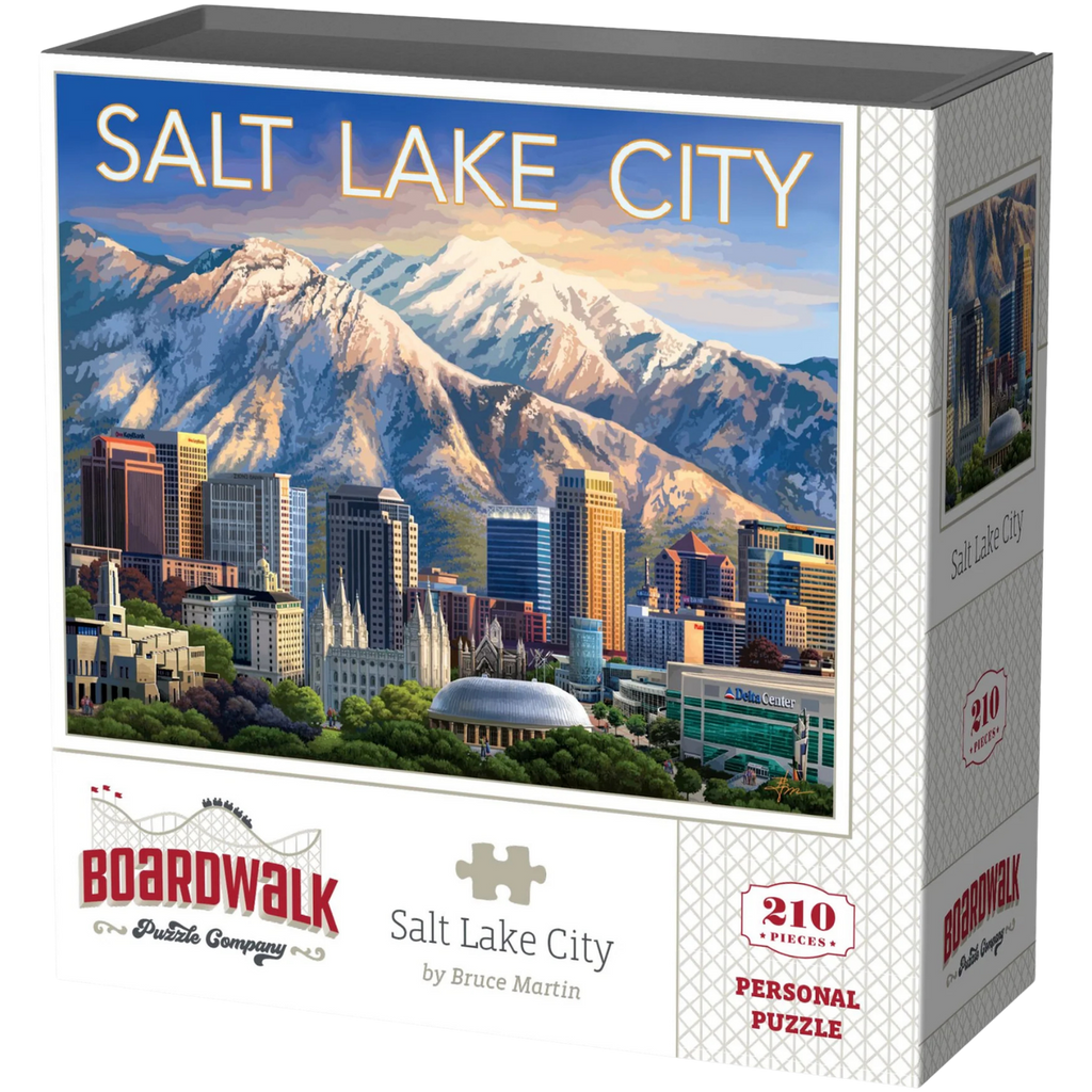 Boardwalk Puzzle Company: Salt Lake City - Personal Puzzle (210pcs)