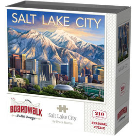 Boardwalk Puzzle Company: Salt Lake City - Personal Puzzle (210pcs)