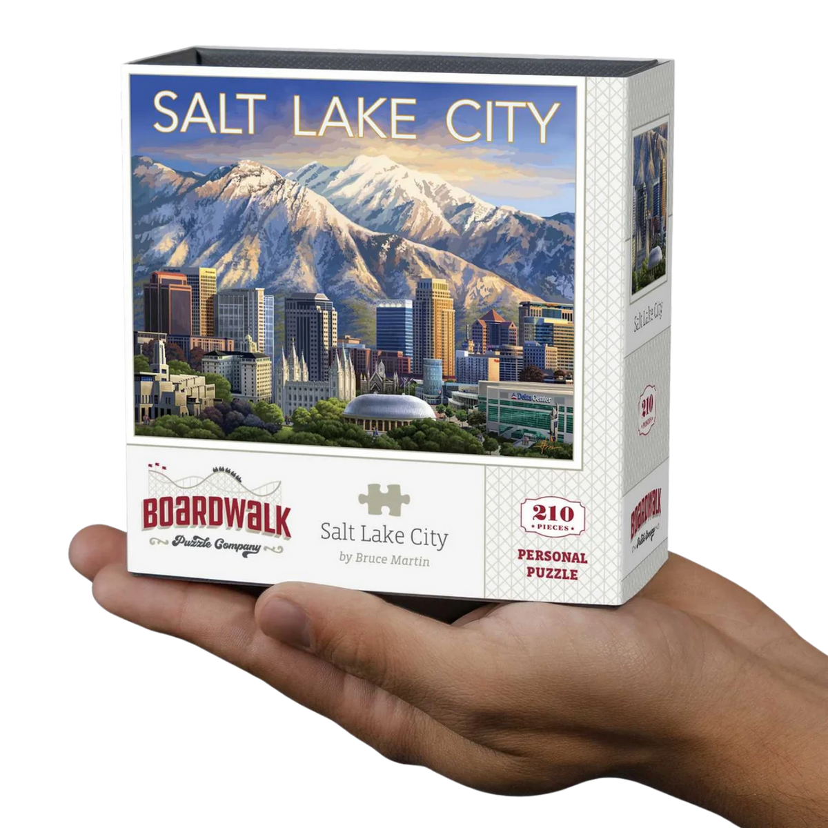 Boardwalk Puzzle Company: Salt Lake City - Personal Puzzle (210pcs)