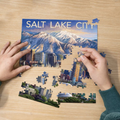Boardwalk Puzzle Company: Salt Lake City - Personal Puzzle (210pcs)
