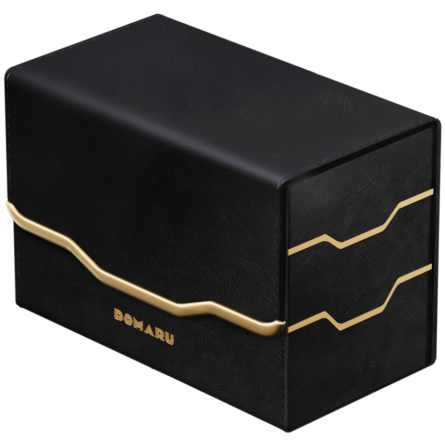 DOMARU Deck Box: Armory Collection - Slate - Vertex Duo 200+ Toploading Box (PREORDER)