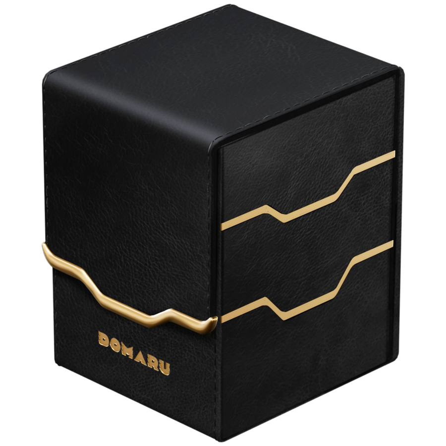 DOMARU Deck Box: Armory Collection - Slate - Vertex 100+ Toploading Box (PREORDER)