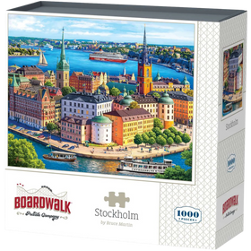 Boardwalk Puzzle Company: Stockholm (1000pcs)