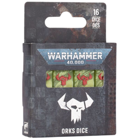 Warhammer 40K: Orks - Dice Set (16ct)