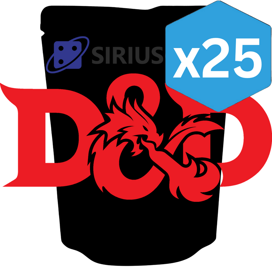 Sirius Dice: Dungeons & Dragons Magic and Mysteries - Treasure Packs - Display (25) (PREORDER)