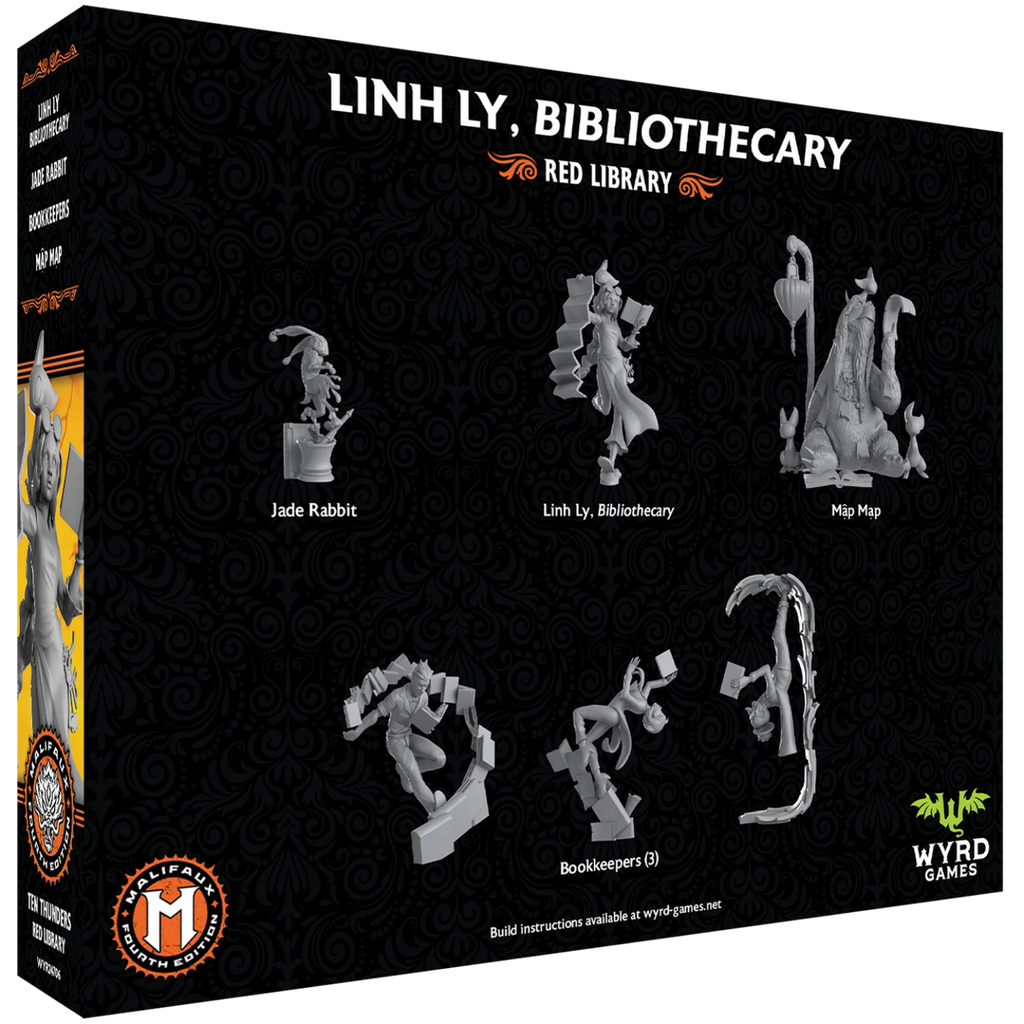 Malifaux 4E: Linh Ly, Bibliothecary (PREORDER)