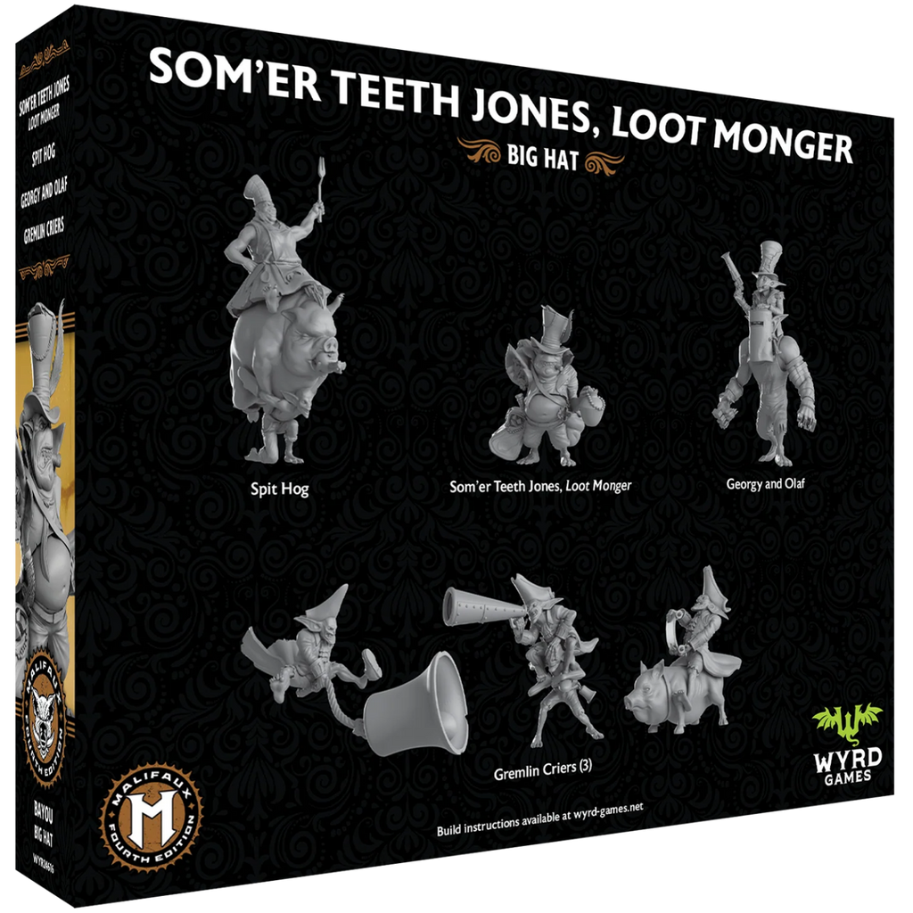 Malifaux 4E: Som'er Teeth Jones, Loot Monger (PREORDER)