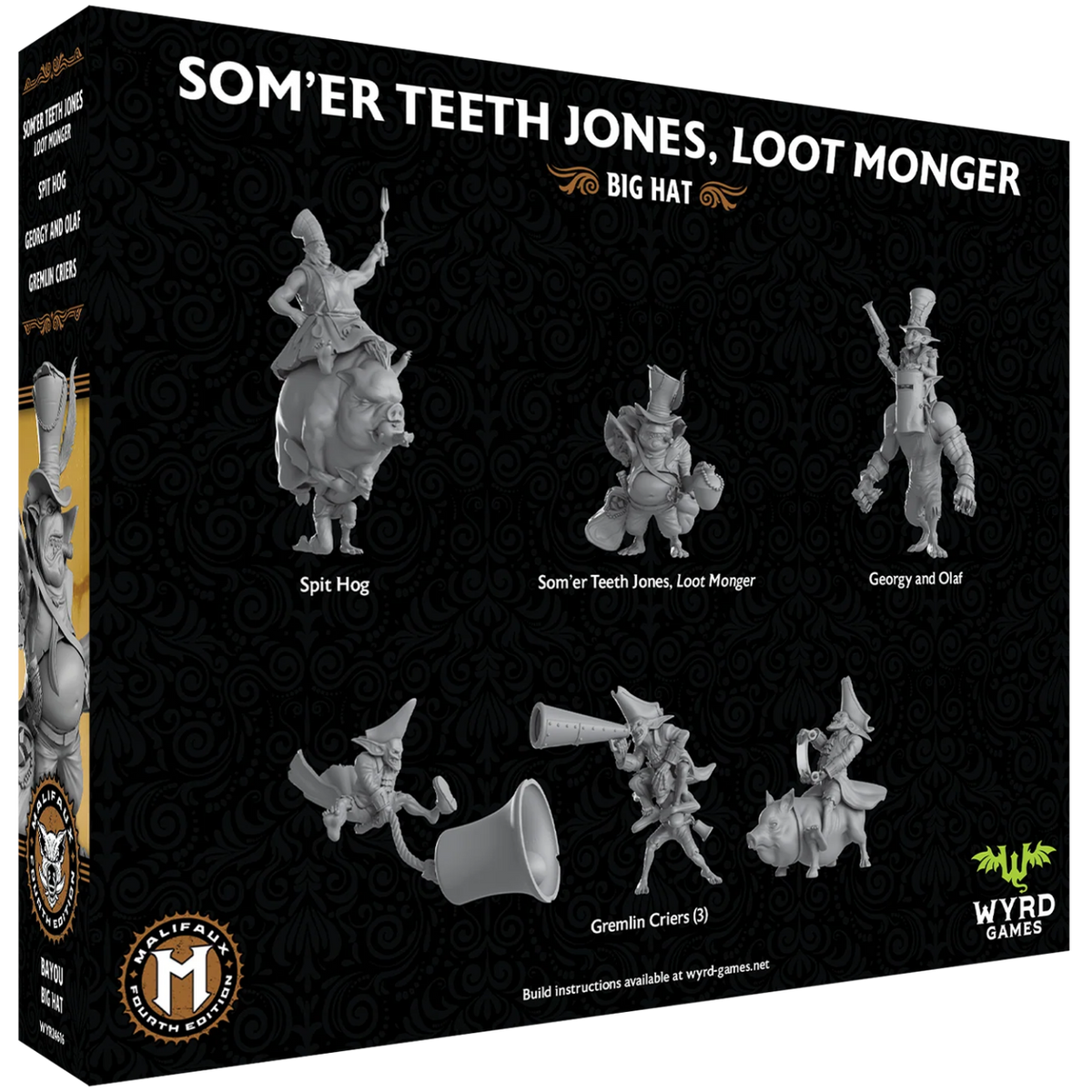 Malifaux 4E: Som'er Teeth Jones, Loot Monger (PREORDER)
