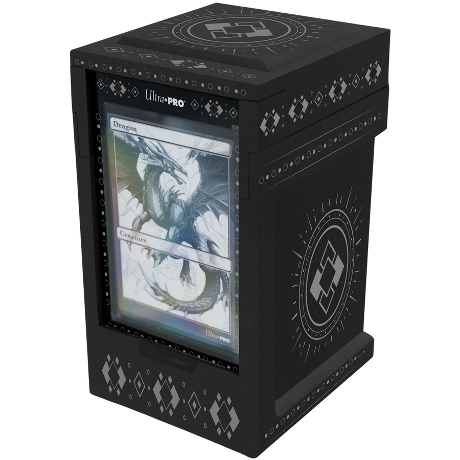 Ultra Pro Deck Box: Obsidian ONE-TOUCH Tower (PREORDER)