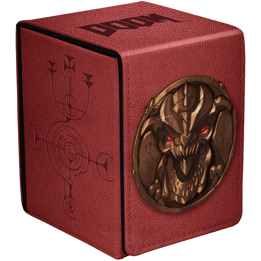 Ultra Pro Deck Box: DOOM Creatures of Hell - Pinky (Alcove Flip) (PREORDER)